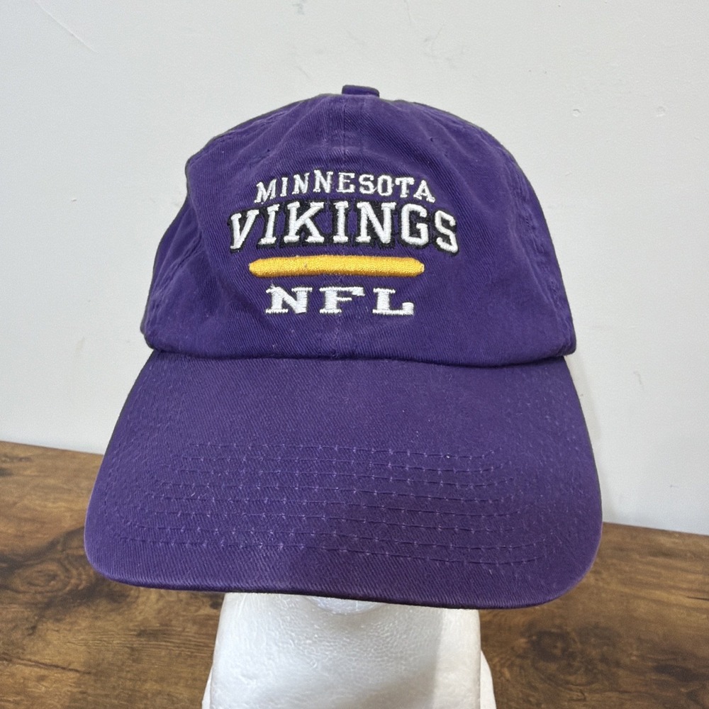 Vintage Minnesota Vikings Reebok Adjustable Hat Cap NFL Licensed Embroidered